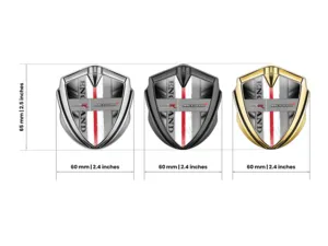 McLaren Insignia Autoadhesiva Suntuosa Proyecto Brilla Metal